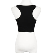 Women's Blouse 2016 New Fashion Women Casual Tank Tops Vest Blouse Sleeveless Crop Black Solid Tops Shirt