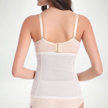 Latex Rubber Waist Body Corset Body Shaper Abdominal Belt BK/L
