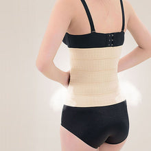 Latex Rubber Waist Body Corset Body Shaper Abdominal Belt BK/L