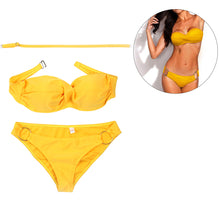 Two Piece Elastic Bikini Swimsuit Sexy Paded Swimwear Swim Suit for Women