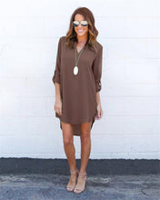 High Quality Autumn Dresses 2018 Fashion Women Casual Loose Plus Size Elegant Dress Long Sleeve Irregular Chiffon Dress Vestidos