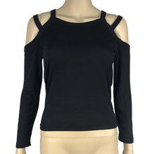 Sexy Womens Long Sleeve O Neck Off The Shoulder Shirt Causal Tops Blouse
