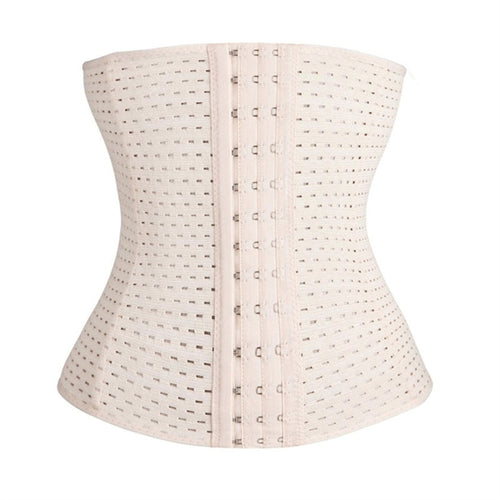 Women Underbust Corset Waist Training Cincher 4 Boned Hollow Body Shaper Shapewear