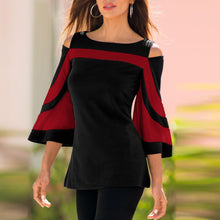 Women Cold Shoulder Long Sleeve Sweatshirt Pullover Tops Blouse Shirt