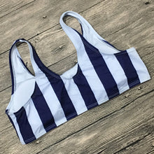 Women's Striped Bikini Beachwear Swimsuit Push-up Swimwear