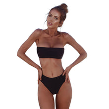 Women Bandeau Bandage Bikini Set Push-Up Brazilian Swimwear Beachwear Swimsuit