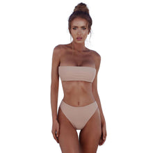 Women Bandeau Bandage Bikini Set Push-Up Brazilian Swimwear Beachwear Swimsuit
