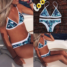 Women Push-up Padded Bra Bandage Bikini Set Swimsuit Swimwear