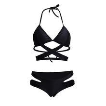 Women One Piece Bandage Bikini Push Up Monokini Swimsuit Bathing Suit Swimwear