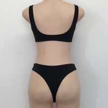Women Sexy Push-Up Padded Bra Beach Bikini Set Swimsuit  Swimwear