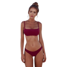Women Bandeau Bandage Bikini Set Push-Up Brazilian Swimwear Beachwear Swimsuit