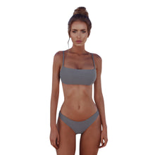 Women Bandeau Bandage Bikini Set Push-Up Brazilian Swimwear Beachwear Swimsuit